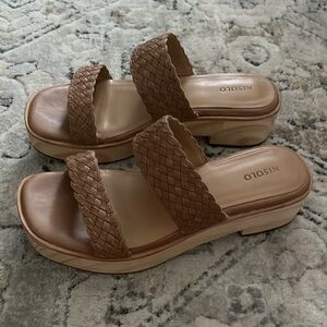 Nisolo leather slide sandals